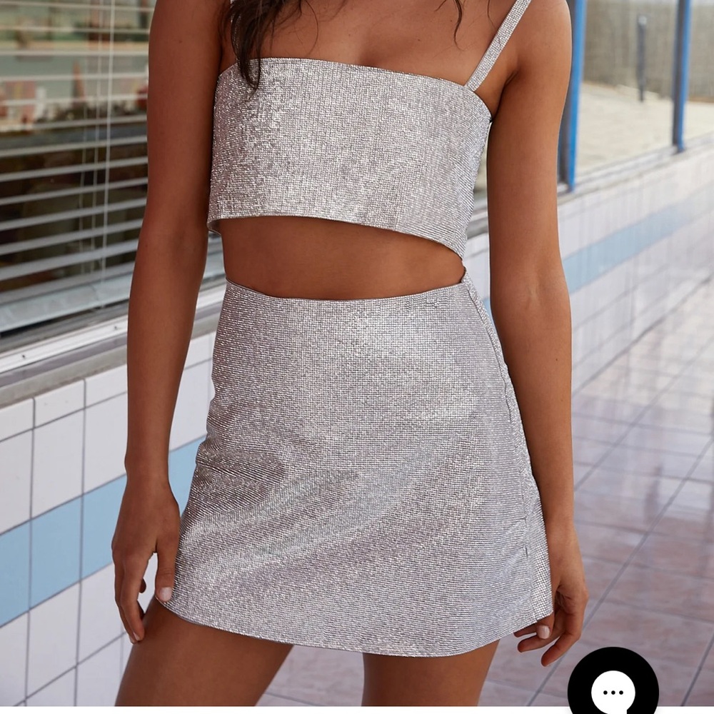 Rhinestone Skirt, Size Medium (Fits more like a small)